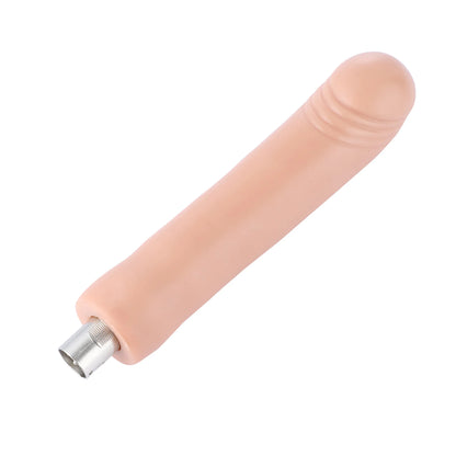 Flexibele Dildo 3XLR voor Auxfun Basic Seksmachine Beige