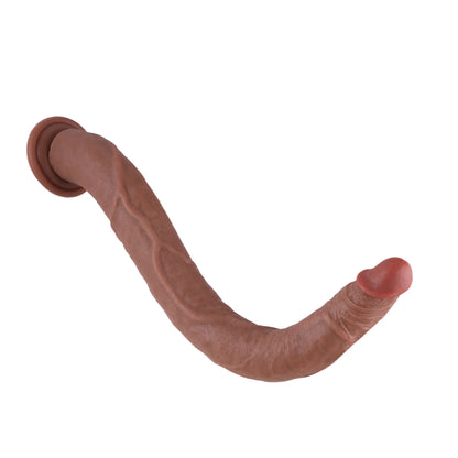 Realistische XXL Siliconen Dildo 50 cm met Zuignap voor Handenvrij Plezier, Premium Kwaliteit &.