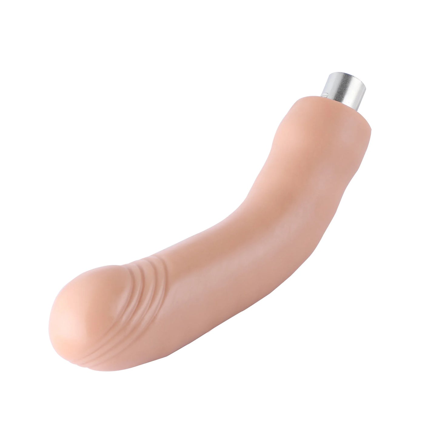Flexibele Dildo 3XLR voor Auxfun Basic Seksmachine Beige