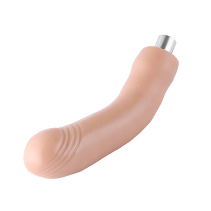 Flexibele Dildo 3XLR voor Auxfun Basic Seksmachine Beige