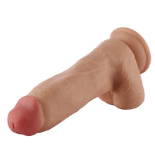 Dildo 3XLR voor de Auxfun Basic Seksmachine Beige 20.5 cm Extra Dik