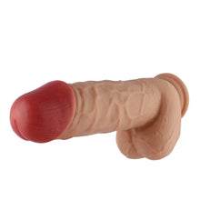 Dildo 3XLR voor de Auxfun Basic seksspeeltje beige 22 cm extra dik