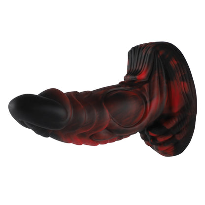 Wildolo Merman Zuignap Dildo 16 cm Zwart | Realistisch Siliconen Speeltje voor Intense Stimulatie en.