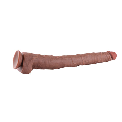 Colossus XXXL Realistische Dildo Met Zuignap 55 CM - Premium Siliconen, Levensgetrouwe Ervaring, 55 cm.