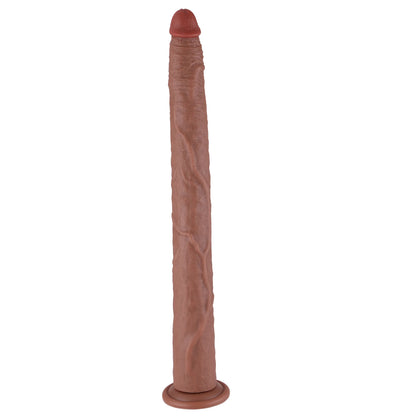 Realistische XXL Siliconen Dildo 50 cm met Zuignap voor Handenvrij Plezier, Premium Kwaliteit &.