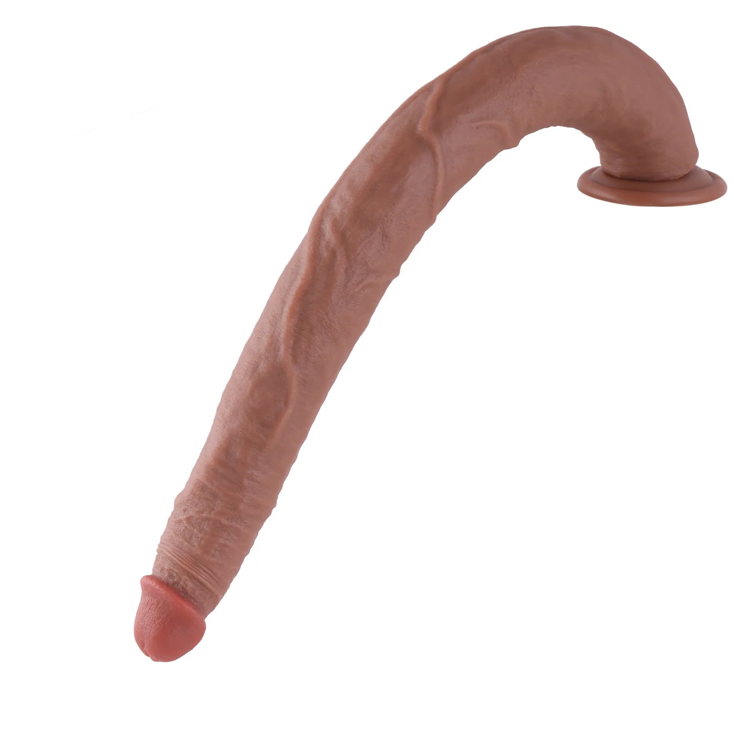 Realistische XXL Siliconen Dildo 50 cm met Zuignap voor Handenvrij Plezier, Premium Kwaliteit &.