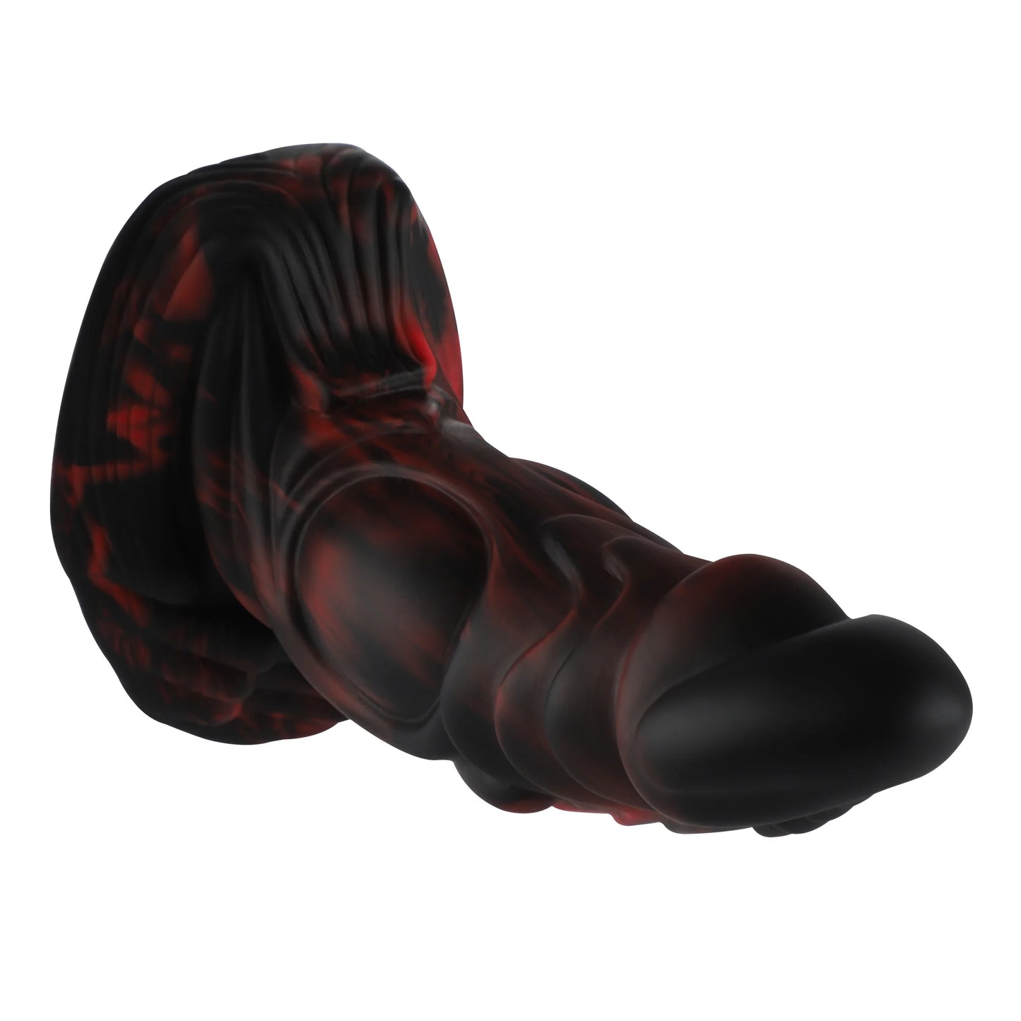 Wildolo Merman Zuignap Dildo 16 cm Zwart | Realistisch Siliconen Speeltje voor Intense Stimulatie en.