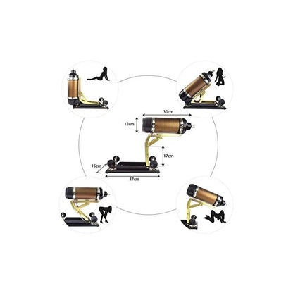 Package Boosty Auxfun Basic Sex Machine Sex furniture and lots of extras!