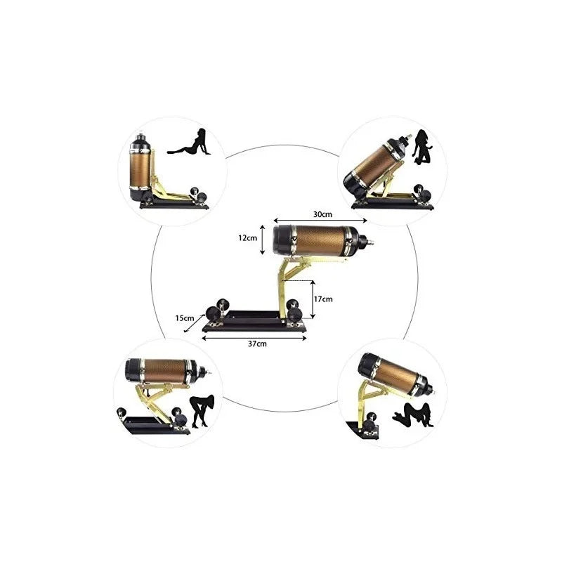 Package Boosty Auxfun Basic Sex Machine Sex furniture and lots of extras!