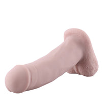 Taboo Toys Silicone Dildo with QAC 18 cm long diameter 5 cm Blank