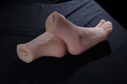 Foot Fetish Mannequin with Artificial Vagina Right – Realistic Foot Fetish Mannequin with Natural Look and Soft Touchable Texture