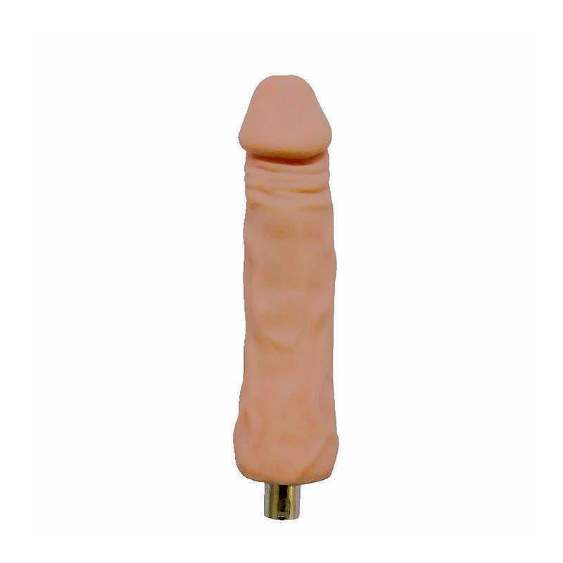 Buigzame dildo 3XLR voor Auxfun Basic seksspeeltje beige 18 cm