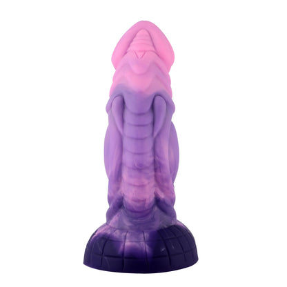 Wildolo Merman Fantasy Zuignap Dildo 18 cm Lila - Realistisch Fantasiespeeltje voor Diepe Stimulatie.