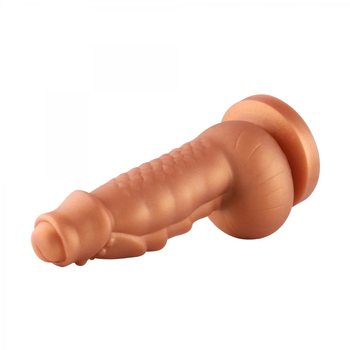 Hippo Fantasy XL Suction Cup Dildo 20 cm - Unique Shape, Bumps & Ridges for Intense Stimulation