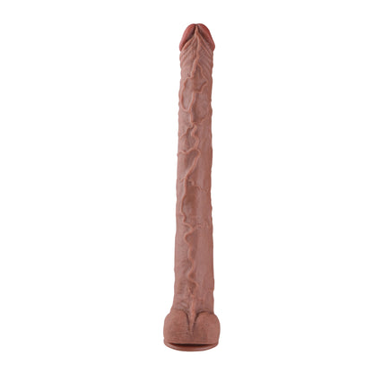 Colossus XXXL Realistische Dildo Met Zuignap 55 CM - Premium Siliconen, Levensgetrouwe Ervaring, 55 cm.