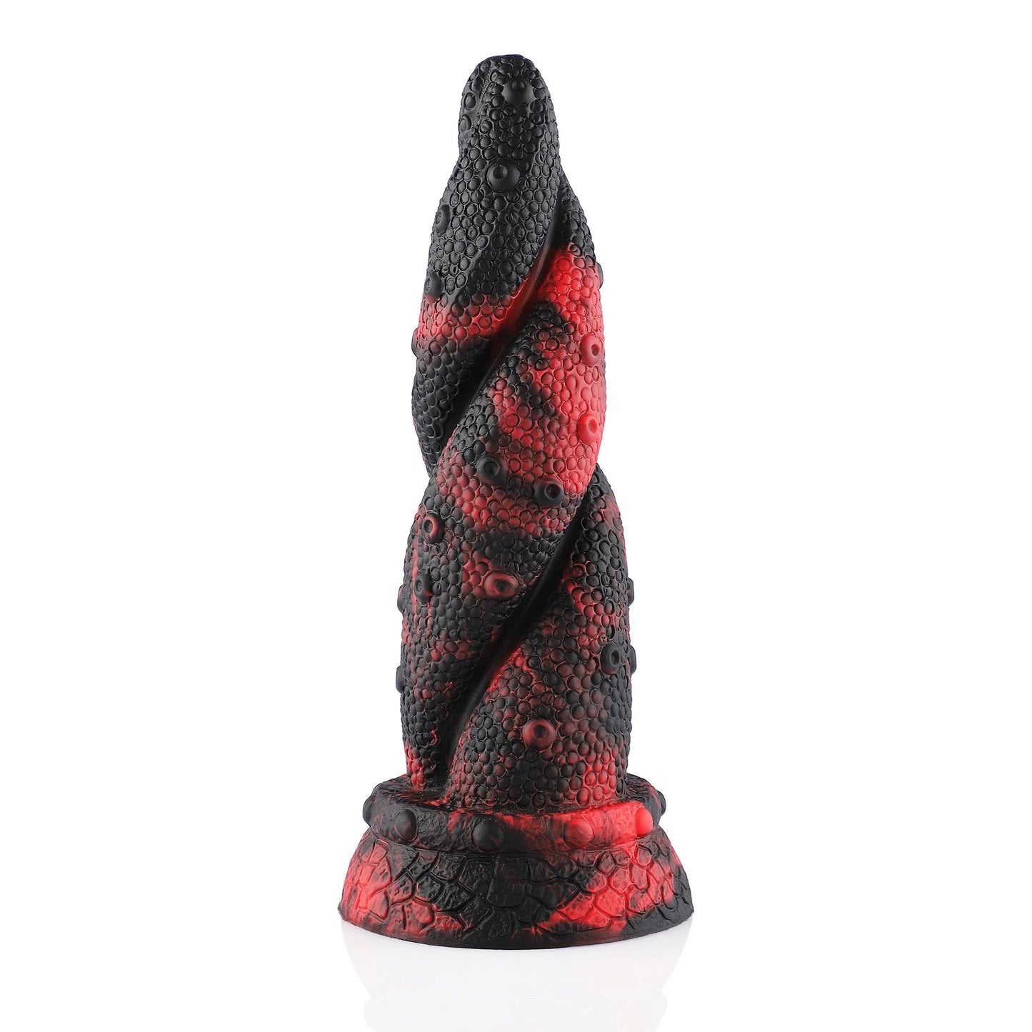 Fantasy Monster Dildo met Zuignap 21 cm Vlecht Slang - Realistisch Siliconen Speeltje voor Intens.