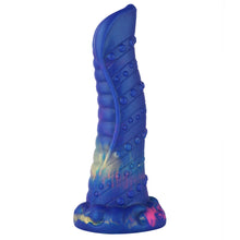 21 cm Blue Tongue Monster Dildo with Suction Cup | Textured Silicone | Fast Shipping