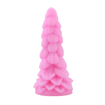 Glow in the Dark Fantasy Dildo 21 cm met trilling en zuignap | Afstandsbediening en app, 10.