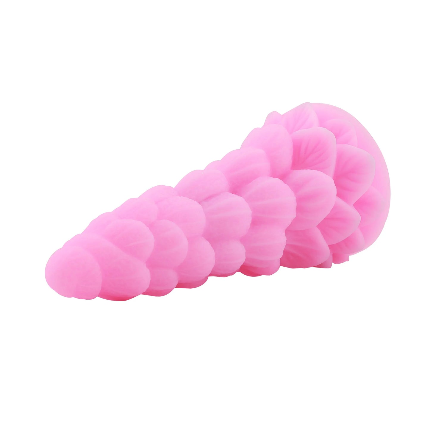 Glow in the Dark Fantasy Dildo 21 cm met trilling en zuignap | Afstandsbediening en app, 10.