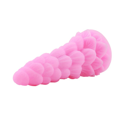 Glow in the Dark Fantasy Dildo 21 cm met trilling en zuignap | Afstandsbediening en app, 10.