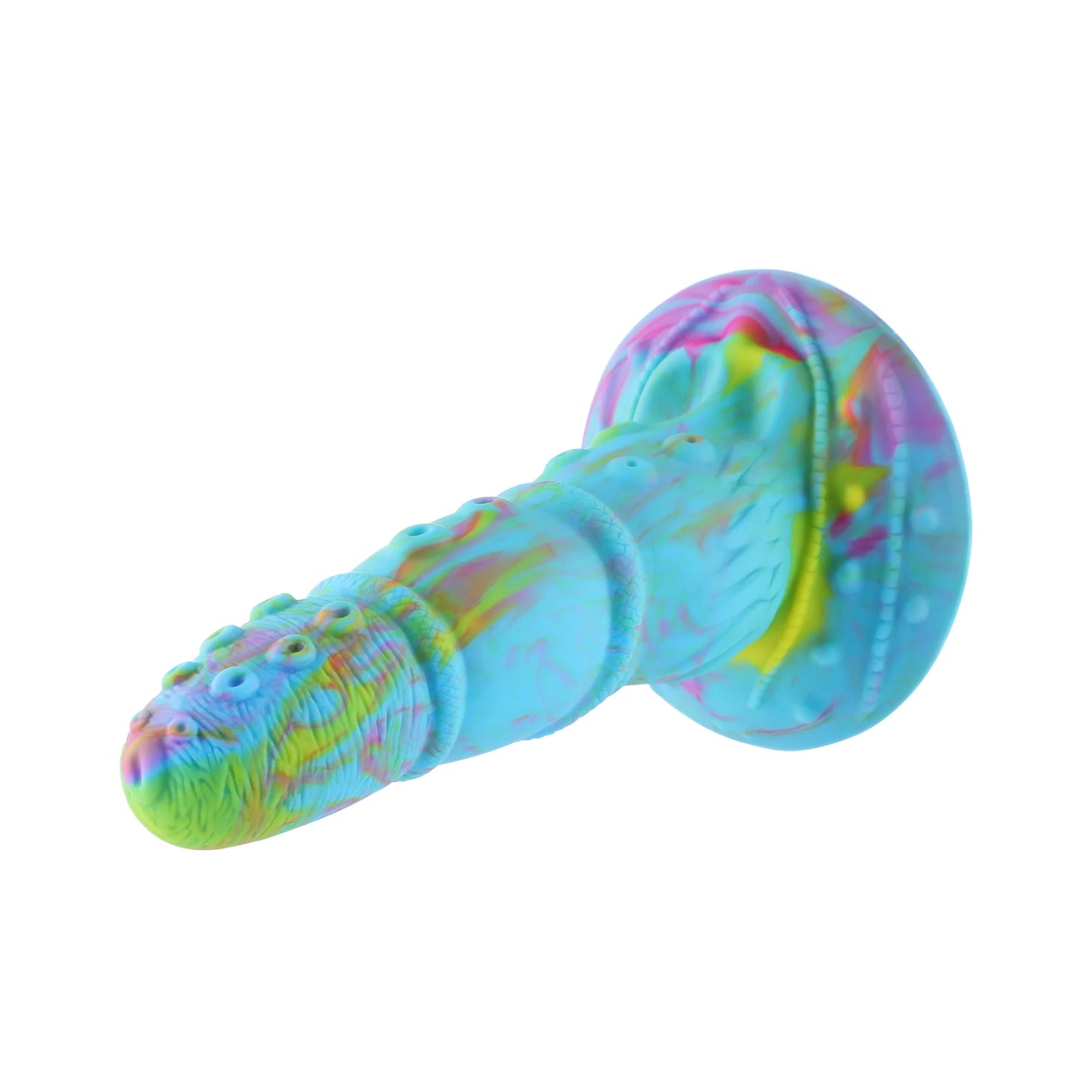 Octopussy Fantasy Dildo 22 cm - Sterke zuignap siliconen dildo voor handen-vrije genot