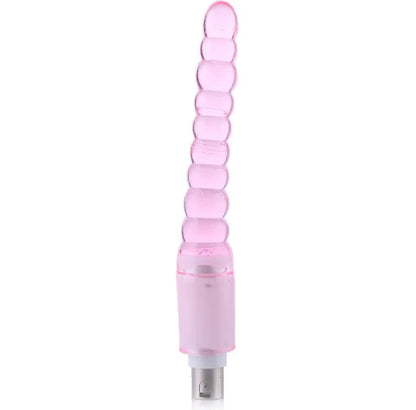 Ribbed Anal Dildo 3XLR Connector for Auxfun Basic Sex Machine