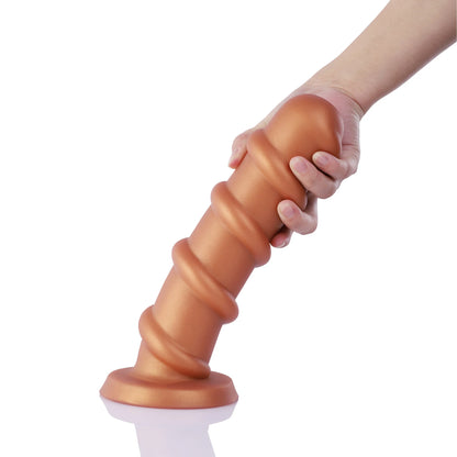 Fantasy Schroef Dildo 25 cm - Intensief XXL Schroefontwerp voor Maximale Stimulatie en Handenvrij Genot
