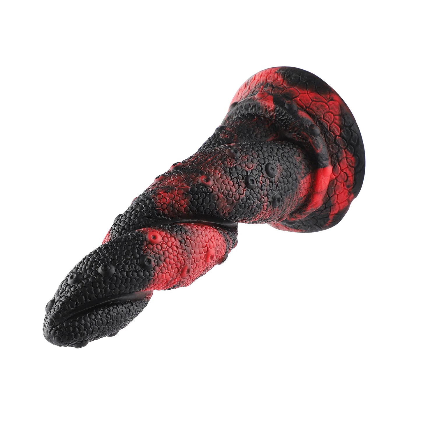 Fantasy Monster Dildo met Zuignap 21 cm Vlecht Slang - Realistisch Siliconen Speeltje voor Intens.