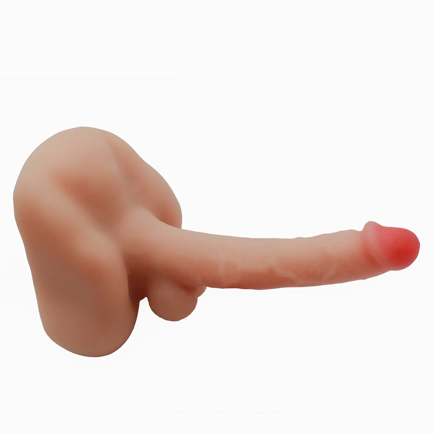 Taboo Toys Realistic Mega Dildo with Anus and Suction Cup - 18 cm for Ultimate Hands-Free.