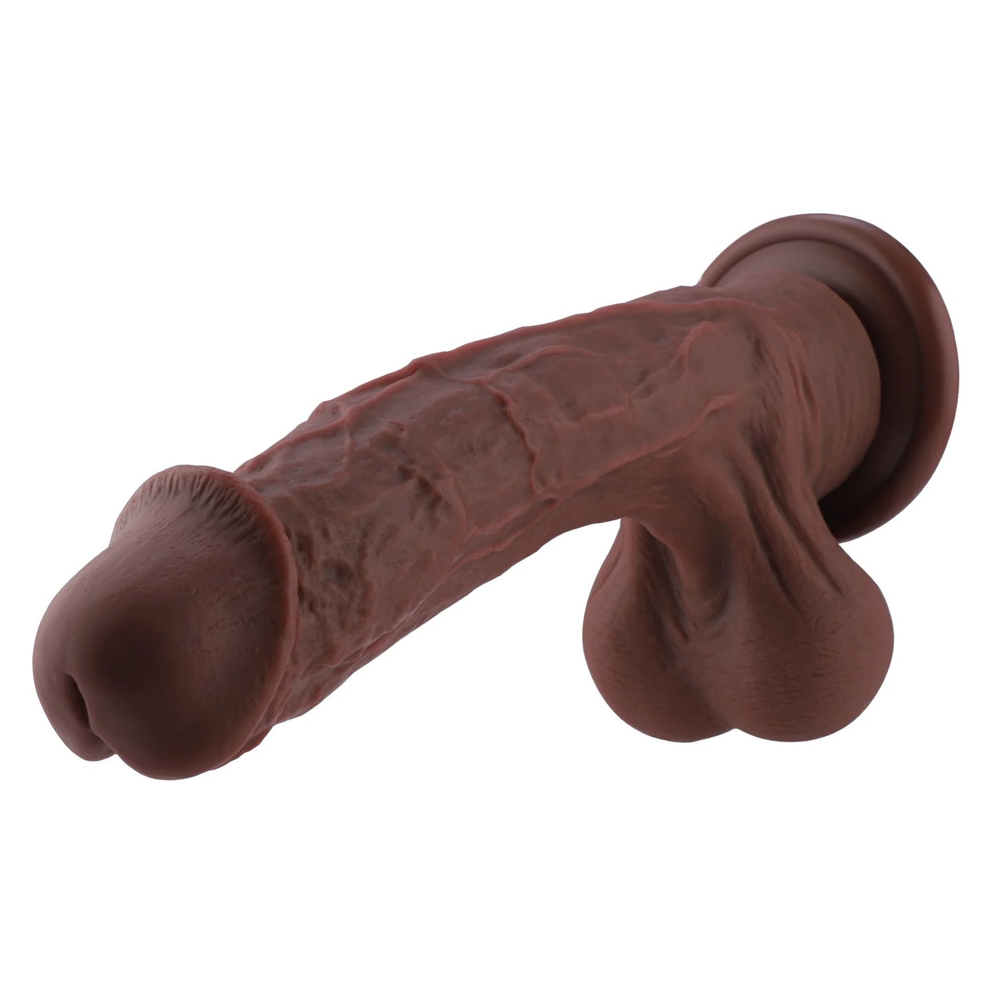 XXL Realistische Zuignap Dildo Bobby B 315 cm voor Intens Genot