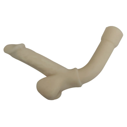 Realistische 145 CM siliconen dildo met zuignap voor sekspop Judy - Transformeer in shemale seks.