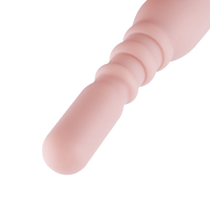 Anal Dildo 3XLR for Auxfun Basic Sex Machine Beige 20 cm