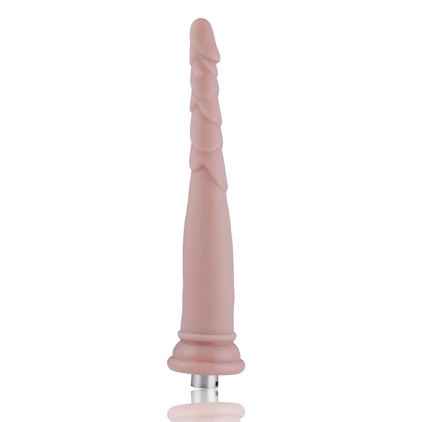 Anal Dildo 3XLR for Auxfun Basic Sex Machine Beige23.5 cm