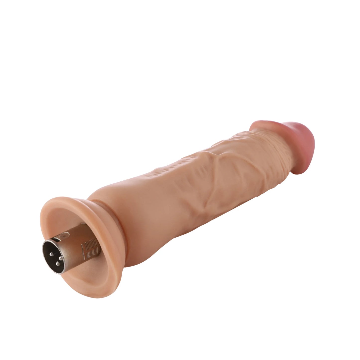 Dildo 3XLR voor de Auxfun Basic seksspeeltje beige 19 cm