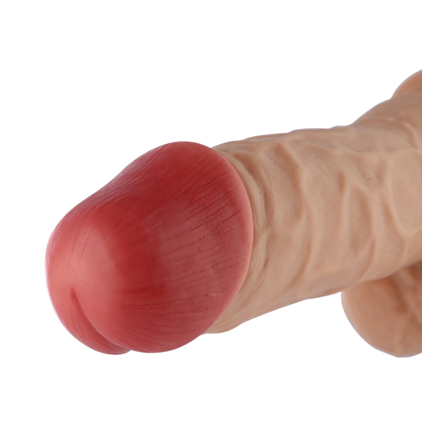 Dildo 3XLR voor de Auxfun Basic seksspeeltje beige 22 cm extra dik