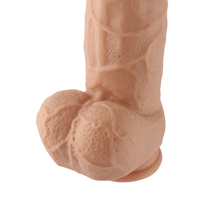 Dildo 3XLR voor de Auxfun Basic seksspeeltje beige 22 cm extra dik