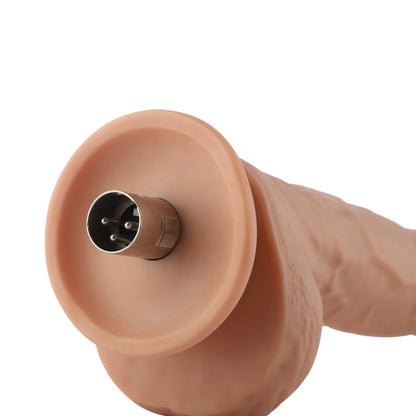 Dildo 3XLR voor Auxfun Basic seksspeeltje beige 26.5 cm