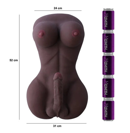 Shemale Sex Doll Mercedes – Lifelike Shemale Sex Doll with Natural Skin Texture and Soft Openings